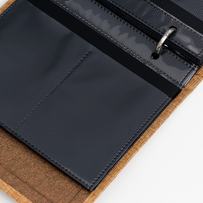 Фотоальбом для фото мини камер 100 фото 13,2х8,5 см "Рыжий" текстиль 3х15х14,5 см