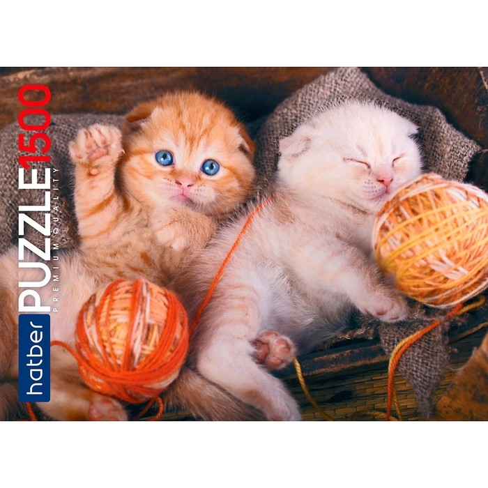 Пазл «Котиков много не бывает», 1500 элементов Пазл «Котиков много не бывает», 1500 элементов