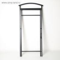 Вешалка костюмная «Контур малый», 35,5×23,5×76 см, цвет чёрный Вешалка костюмная «Контур малый», 35,5×23,5×76 см, цвет чёрный