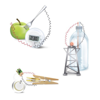 Набор для опытов 3 в 1 &laquo;Природное электричество&raquo;, электронный циферблат