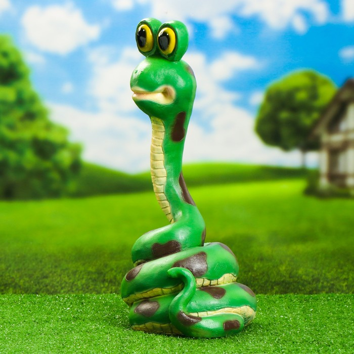 Садовая фигура Садовая фигура "Змея" 48х23см