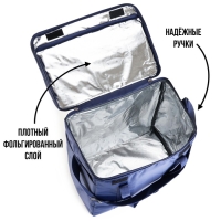 Термосумка 30 л, 38 х 21 х 37 см, синяя Термосумка 30 л, 38 х 21 х 37 см, синяя