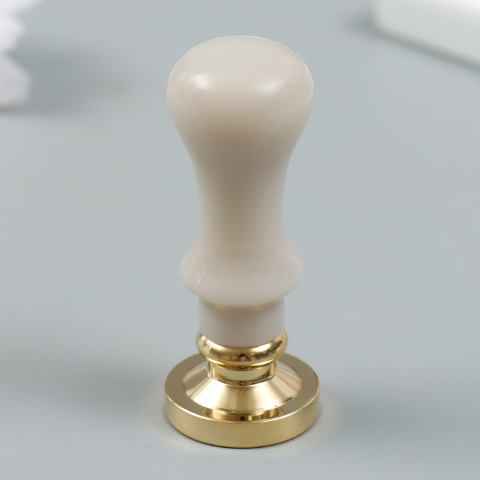 Печать для сургуча с пластиковой ручкой Печать для сургуча с пластиковой ручкой "Снеговик" 2,5х2,5 см