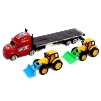 Грузовик инерционный &laquo;Автовоз&raquo;, с тракторами, МИКС