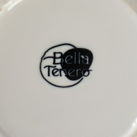 Чайник фарфоровый заварочный на подставке из бамбука BellaTenero &laquo;Тюльпан&raquo;, 700 мл, цвет белый