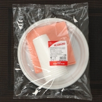 Набор одноразовой посуды на 6 персон Не ЗАБЫЛИ! &laquo;Красавчик&raquo;, цвет белый