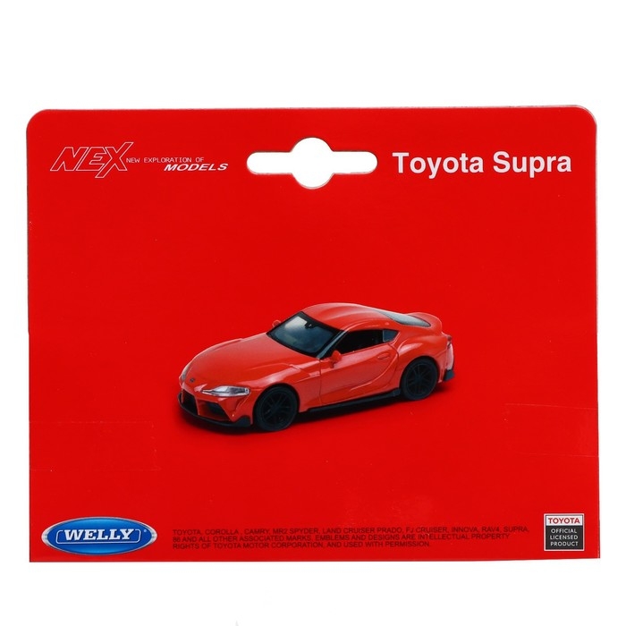 Модель машины «Toyota Supra V A90», масштаб 1:38, МИКС Модель машины «Toyota Supra V A90», масштаб 1:38, МИКС
