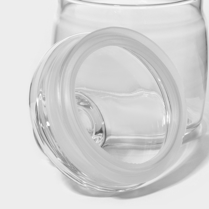 Банка для сыпучих продуктов стеклянная Cesni, 500 мл