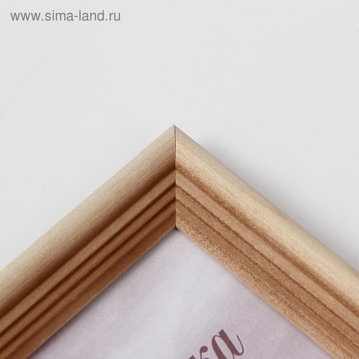 Фоторамка сосна с20 18х18 см (пластиковый экран)