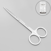 Ножницы маникюрные, прямые, широкие, 12 см, цвет серебристый Ножницы маникюрные, прямые, широкие, 12 см, цвет серебристый