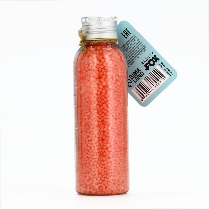 Жемчуг для ванны &laquo;Релакс тайм&raquo;, 90 г, аромат клубники, BEAUTY FОХ