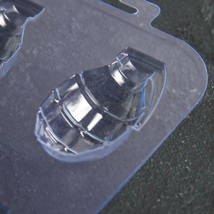 Форма для шоколада и конфет пластиковая &laquo;Лимонка двойная&raquo;, цвет прозрачный