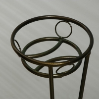 Подставка для цветов, напольная, на 3 горшка, d = 14 см, бронзовая, «Пирамида 3» Подставка для цветов, напольная, на 3 горшка, d = 14 см, бронзовая, «Пирамида 3»