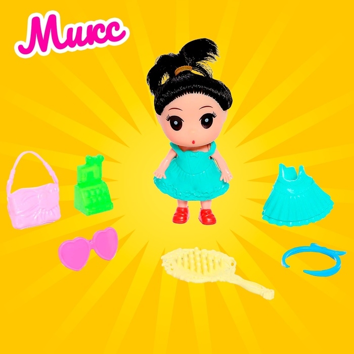 Кукла малышка «Лола» с аксессуарами, МИКС Кукла малышка «Лола» с аксессуарами, МИКС