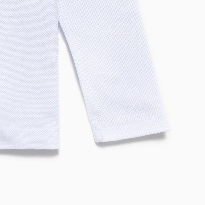 Джемпер (поло) детский MINAKU цвет белый, рост 140