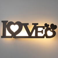 Бра 2509/1 LED 12Вт 3000К черный 40х12 см