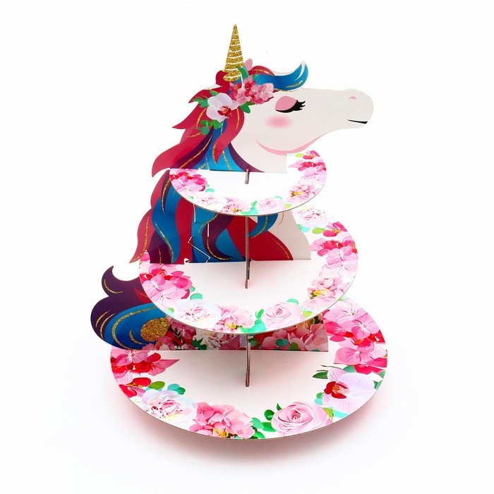 Подставка для пирожных &laquo;Единорог&raquo;