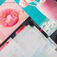 Фартук Этель PINK 70х60 см, 100% хлопок, саржа 190 гр/м&sup2;