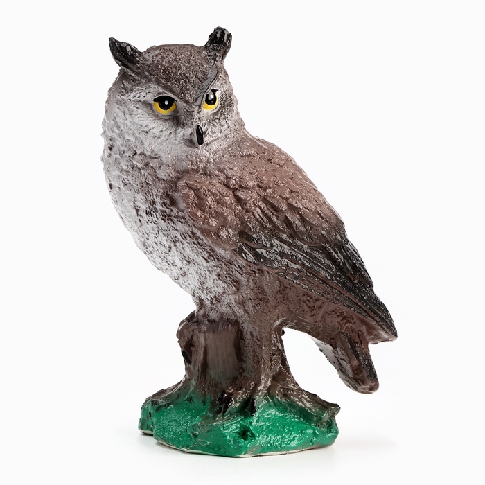 Садовая фигура Садовая фигура "Сова натуральная" 17х11х8см
