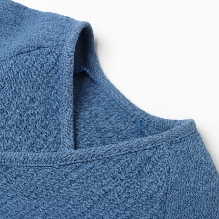 Костюм Крошка Я Муслин, 68-74, темно-синий Костюм Крошка Я Муслин, 68-74, темно-синий