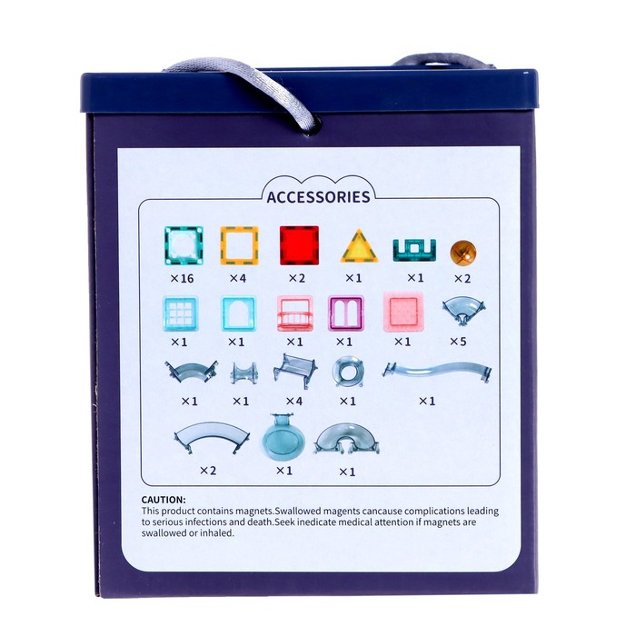 Конструктор магнитный марблс &laquo;Магический лабиринт&raquo;, 48 деталей