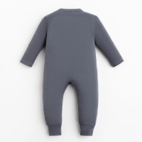 Комбинезон Крошка Я "Brother", рост 68-74 см, цвет тёмно-серый Комбинезон Крошка Я "Brother", рост 68-74 см, цвет тёмно-серый