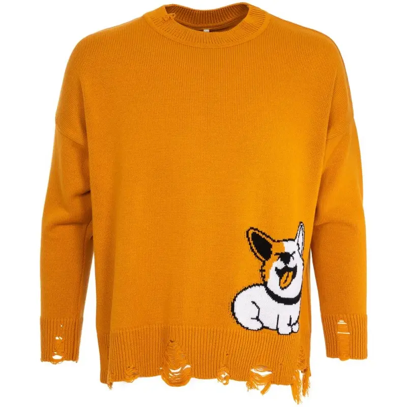 Свитер оверсайз Tricksy Net Grange на заказ, полушерсть, размер S/M