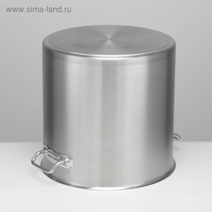 Котёл, 50 л, d=40 см, h=40 см, металлическая крышка, капсульное дно, индукция, нержавеющая сталь Котёл, 50 л, d=40 см, h=40 см, металлическая крышка, капсульное дно, индукция, нержавеющая сталь