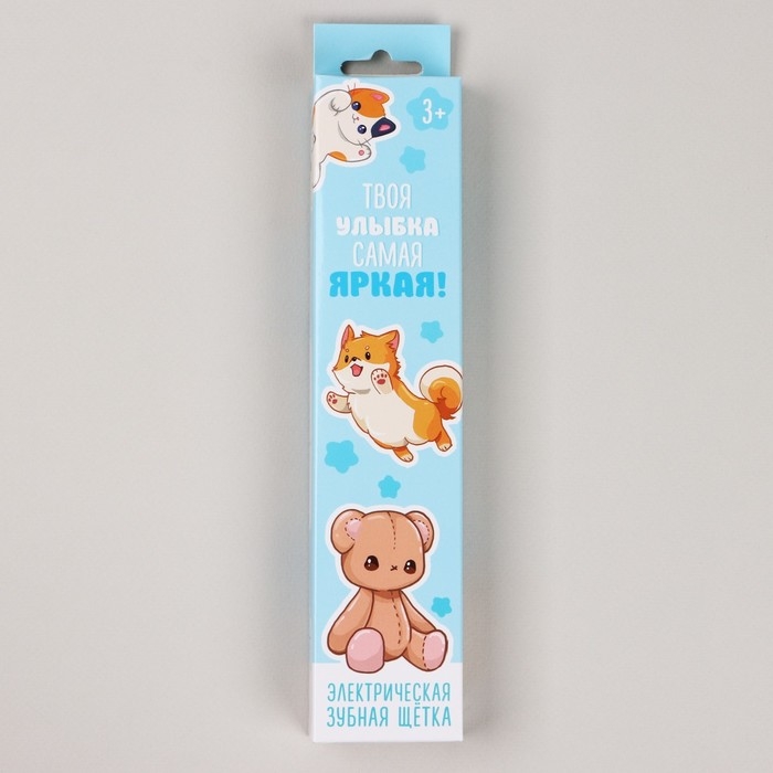 Зубная щётка детская электрическая &laquo;Самая яркая улыбка&raquo;, мод LСT-01, 19 х 2,5 см