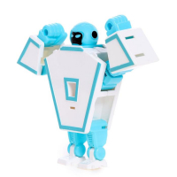 Набор роботов &laquo;Алфавит&raquo;, трансформируется, световые и звуковые эффекты, 6 букв, собираются в 1 робота