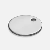 Шильдик металлический Alfa Sirkel, серебристый Шильдик металлический Alfa Sirkel, серебристый