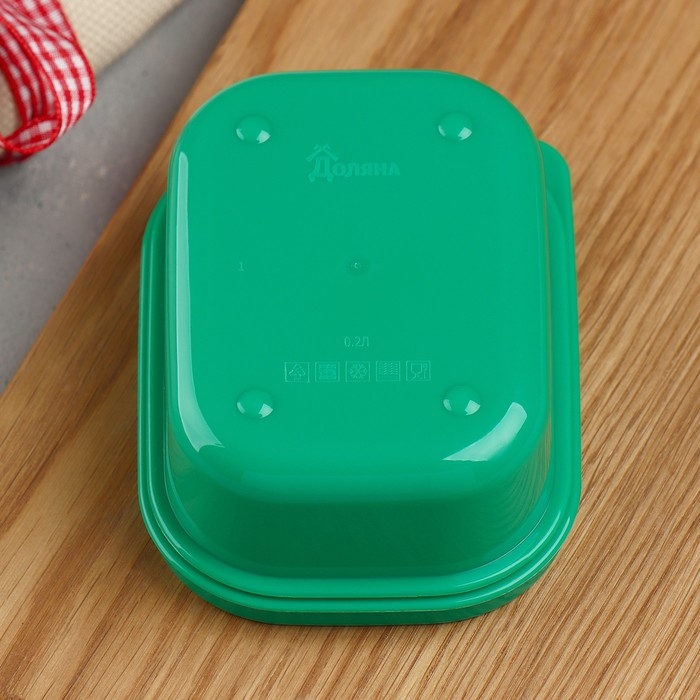 Ланч-бокс прямоугольный FoodVibes &laquo;Палитра вкуса&raquo;, 150 мл