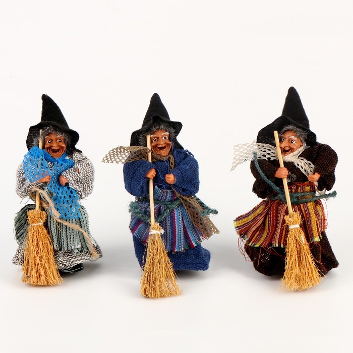 Сувенир &laquo;Баба яга&raquo;, виды МИКС