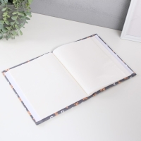 Фотоальбом на 80 фото 10х15 см "Мишки и сердечки" текстиль 5,2х19х23 см