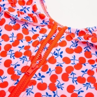 Купальник слитный детский MINAKU с воротничком, рост 116-122 Купальник слитный детский MINAKU с воротничком, рост 116-122