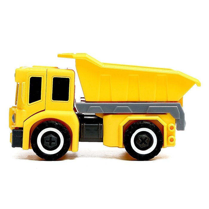 Конструктор винтовой &laquo;Самосвал&raquo;, 2 в 1 робот-машина