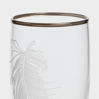 Набор стеклянных бокалов &laquo;Перо&raquo;, 170 мл, 6 шт