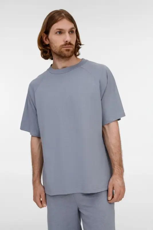 Футболка унисекс T2, серая, размер XS/S