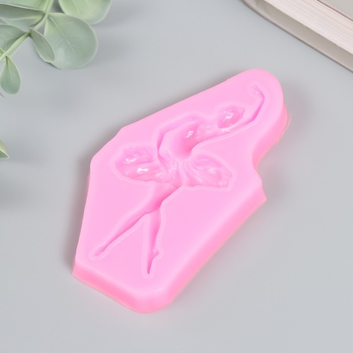 Молд силикон Молд силикон "Балерина" 0,8х8,5х8,5 см, МИКС