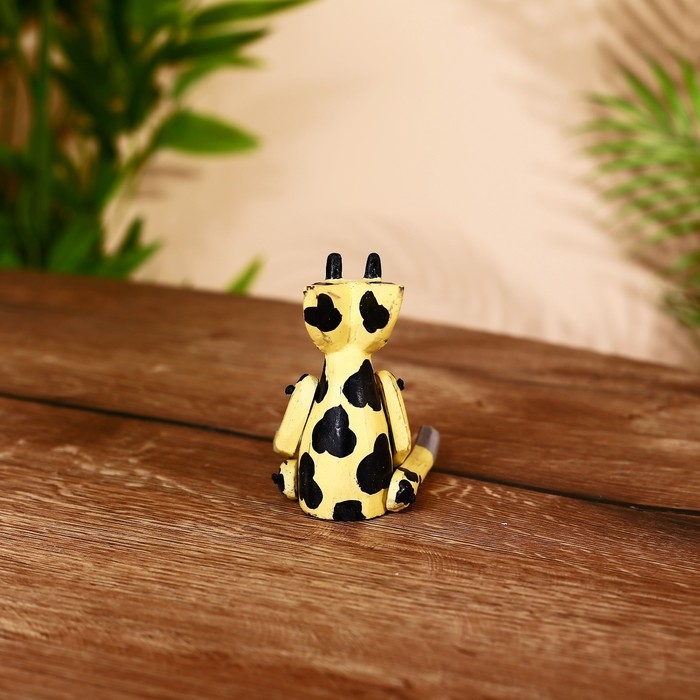 Сувенир Сувенир "Жирафик" висячие лапки, дерево 12 см