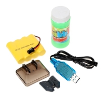 Джип радиоуправляемый &laquo;Краулер&raquo;, пускает мыльные пузыри, 4WD, полный привод, работает от аккумулятора