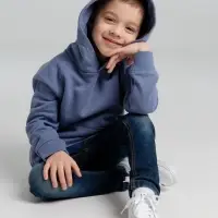 Толстовка детская Stellar Kids, синяя, на рост 118-128 см (8 лет)