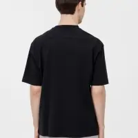 Футболка оверсайз унисекс Sideline, черная, размер XS/S