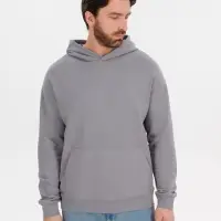 Худи оверсайз унисекс Outshine, серое, размер M/L