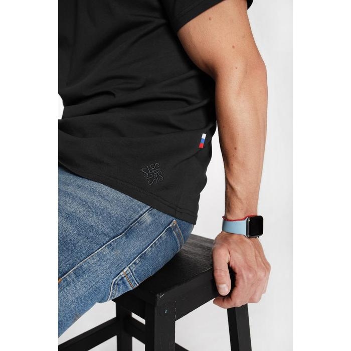 Футболка SL Basic, 46, черный Футболка SL Basic, 46, черный