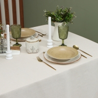 Скатерть Доляна My magic kitchen, 149х300&plusmn;3 см, рогожка, хлопок 160 г/м2