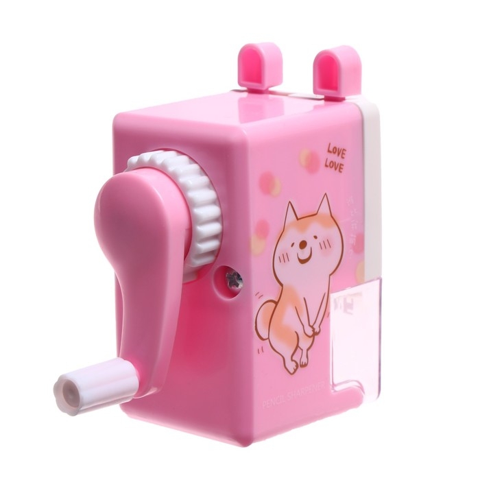 Точилка механическая с контейнером Точилка механическая с контейнером "Классика", МИКС