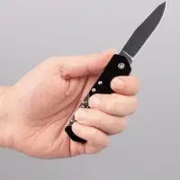 Туристический нож Liten Halp, черный Туристический нож Liten Halp, черный