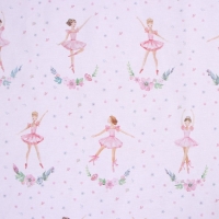 Постельное бельё Этель 1,5 сп Little ballerine, 143х215 см, 150х214 см, 50х70 см -1 шт, 100% хл, бязь