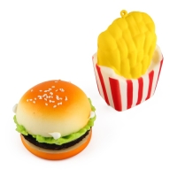 Настольная игра &laquo;Бой едой&raquo;, 116 карт, 2 игрушки-сквиш, 7+